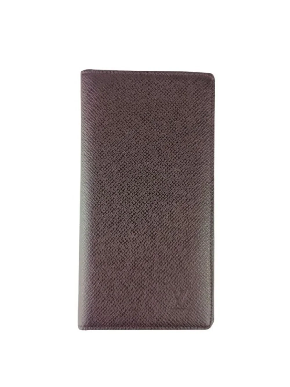 Louis Vuitton Wallet Taiga Porto 14 Cult Cles Acajou Leather Billfold